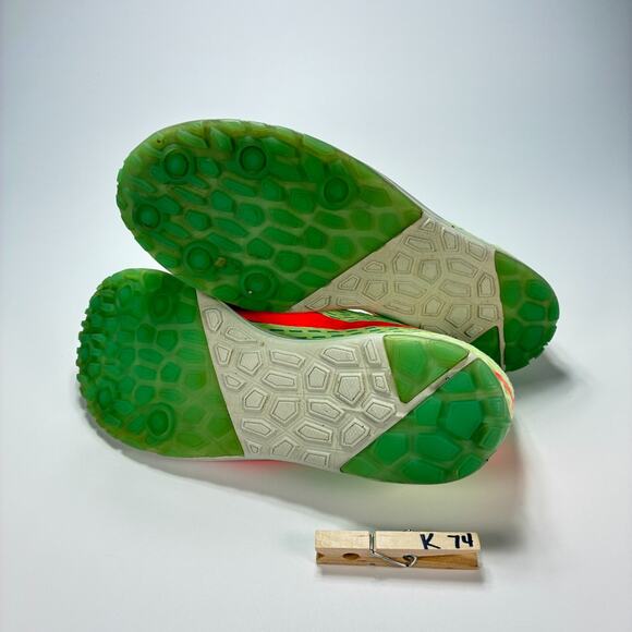 Nike Zoom Rival XC 5 Low Fluorescent Yellow Red Athletic Running Shoes Men's 8.5 - Picture 10 of 10